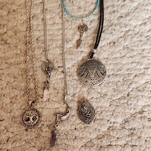 Fairy Tree Goddess Necklace Set